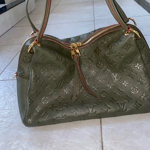 Green Louis Vuitton Purse